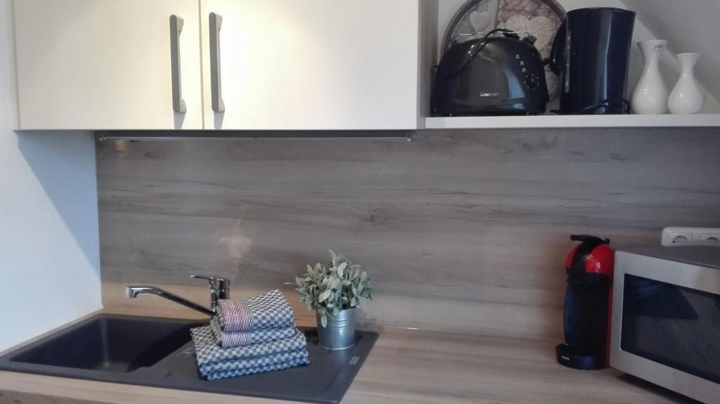 Wat Ne Wohnung Busum Bagian luar foto